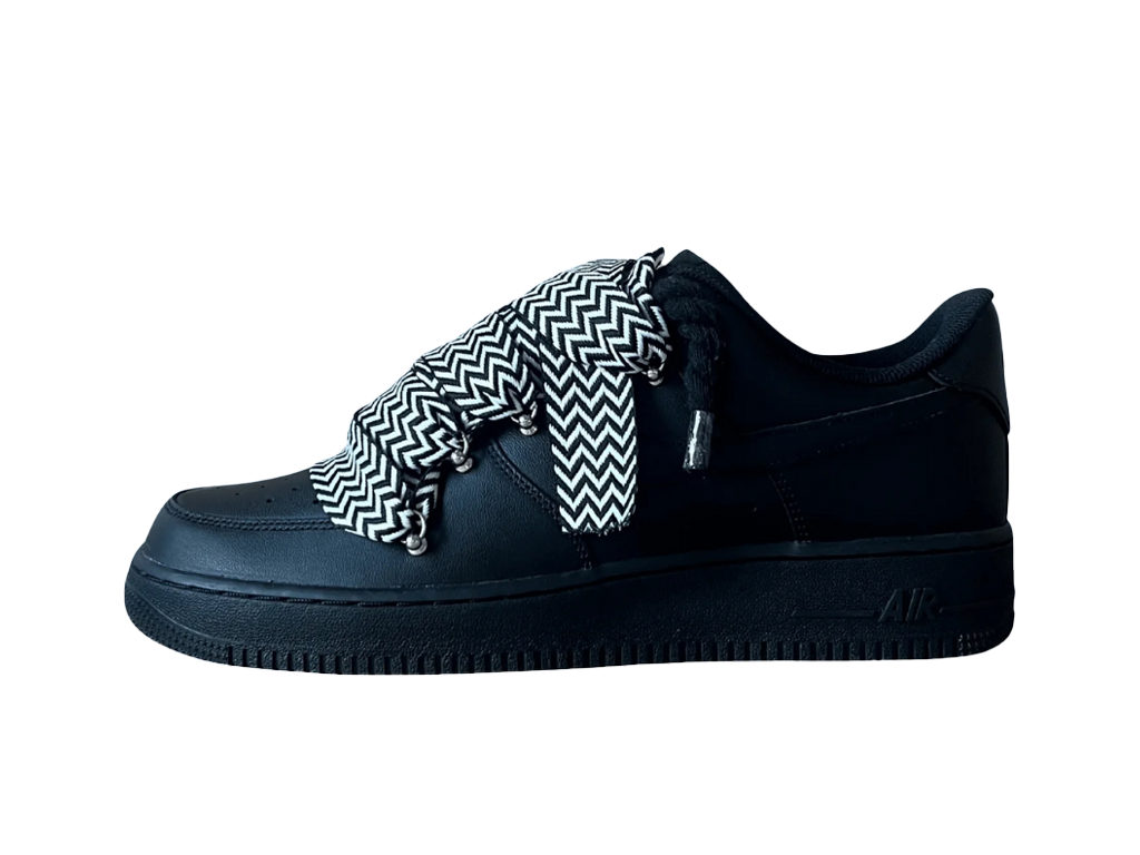 Nike Air Force 1 Black Low 07 Lanvin Black And White-Nike-pikastore.cz