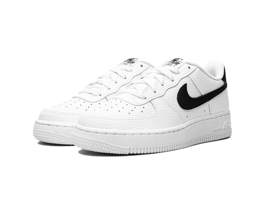 Nike Air Force 1 Low White Black (GS)-sneakers-Nike-pikastore.cz