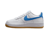 Nike Air Force 1 Low White Gum Light Brown Blue Beyond