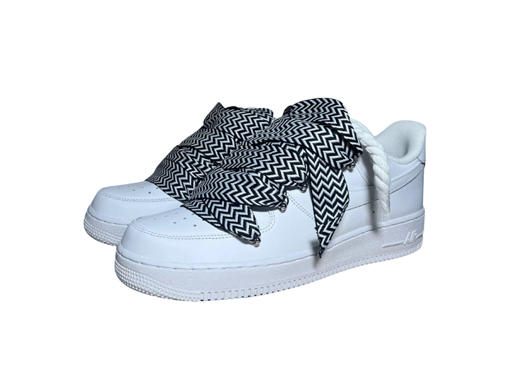 Nike Air Force 1 White Low 07 Lanvin Black And White-Nike-pikastore.cz