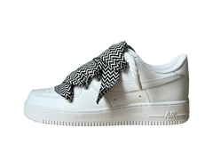 Nike Air Force 1 White Low 07 Lanvin Black And White