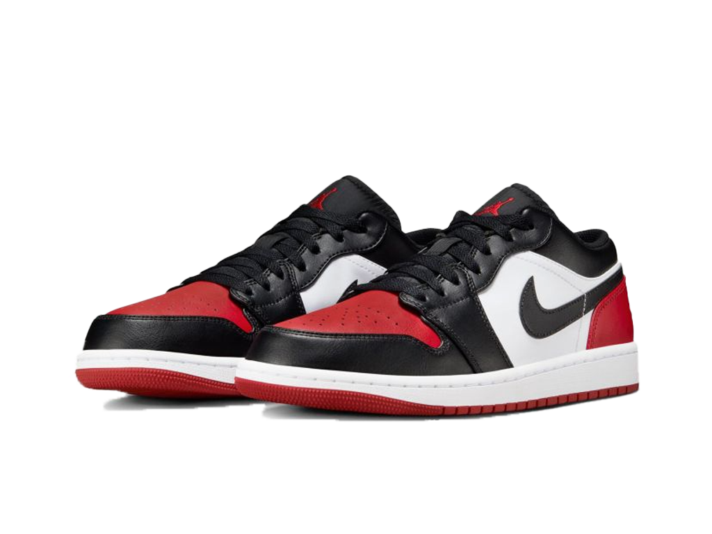 Nike Air Jordan 1 Low Bred Toe 2.0-sneakers-Air Jordan-pikastore.cz