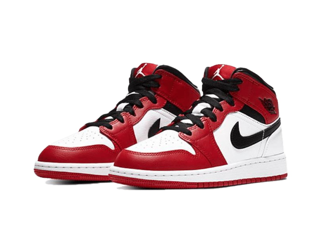 Nike Air Jordan 1 Mid GS Chicago-Air Jordan-pikastore.cz