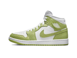 Nike Air Jordan 1 Mid Green Python (Women's)