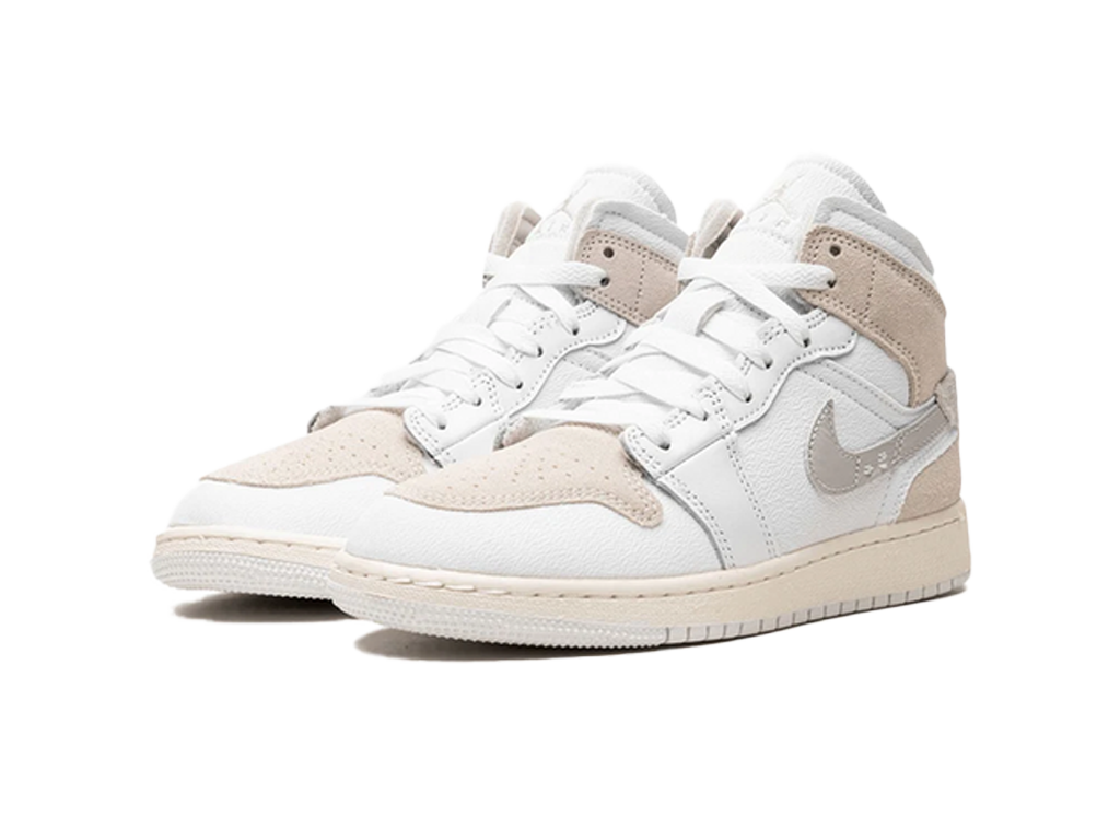 Nike Air Jordan 1 Mid SE Craft Inside Out White Grey-sneakers-Air Jordan-pikastore.cz