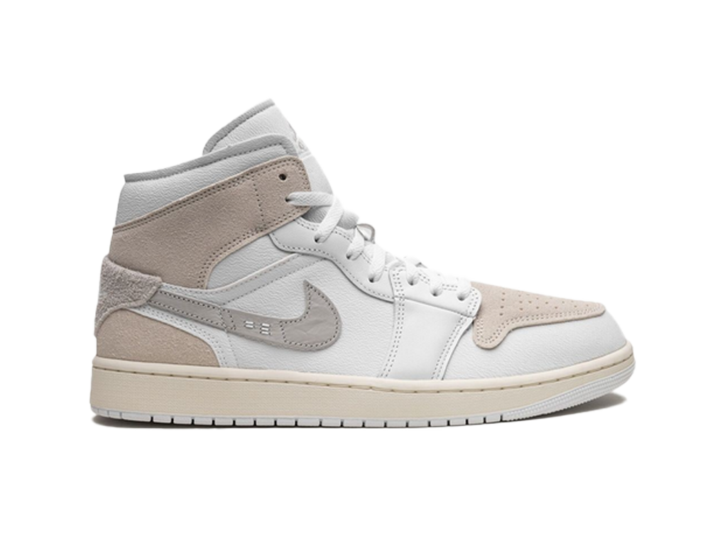 Nike Air Jordan 1 Mid SE Craft Inside Out White Grey-sneakers-Air Jordan-pikastore.cz