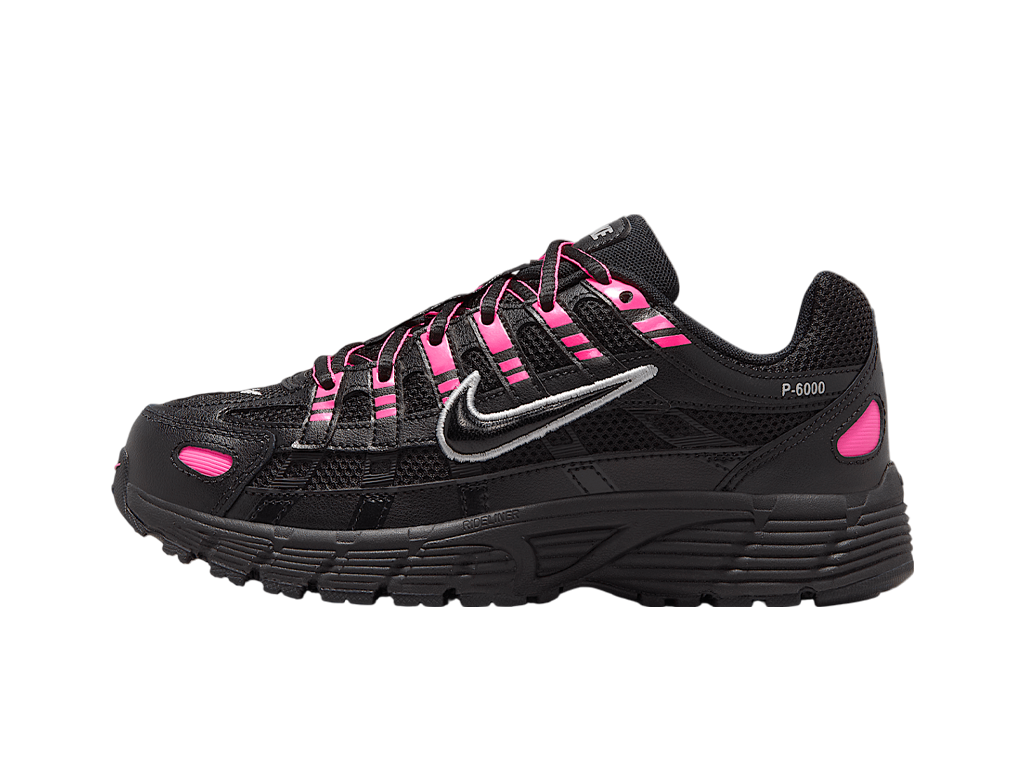 Nike P-6000 Pink Blast Metallic Silver Black (GS)-Nike-pikastore.cz
