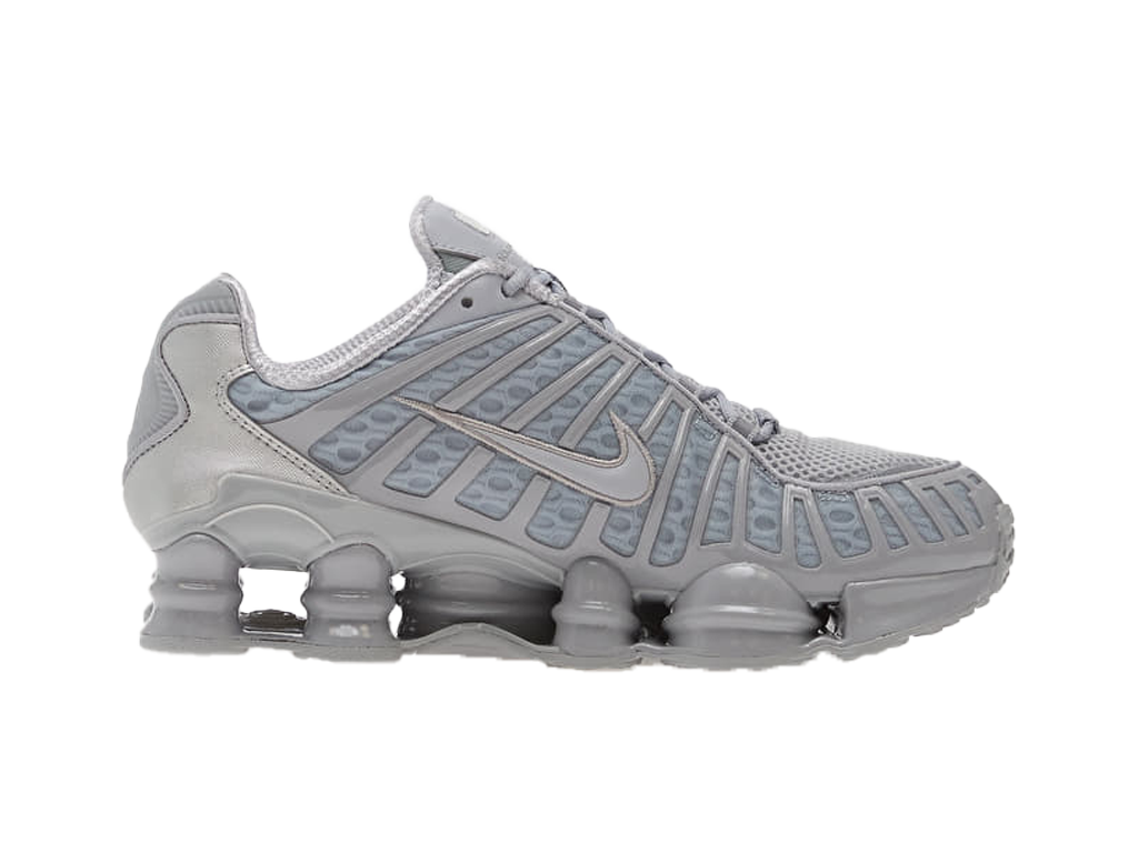Nike Shox TL Wolf Grey Metallic Silver (Womens)-Nike-pikastore.cz
