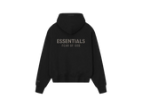 Fear of God Essentials Classic S25 Zip Hoodie Glossy Jet Black