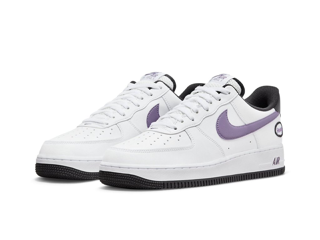 Nike Air Force 1 07 LV8 Hoops - White Canyon Purple-Nike-pikastore.cz