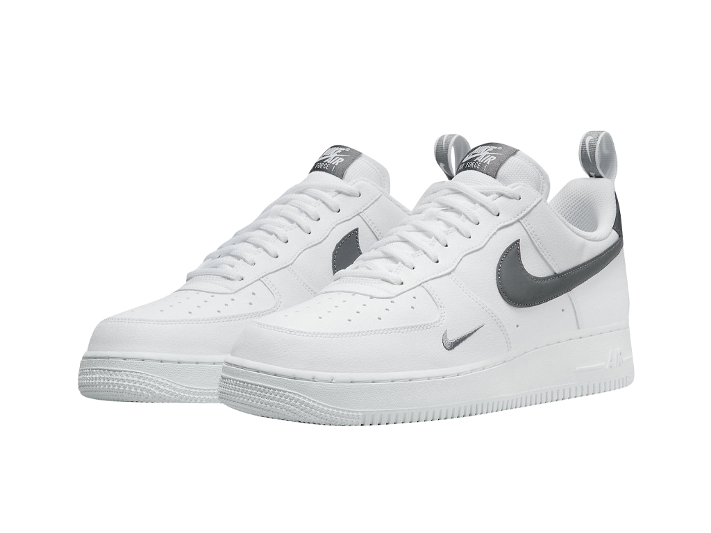 Nike Air Force 1 07 LV8 UT White Metallic Dark Grey-Nike-pikastore.cz