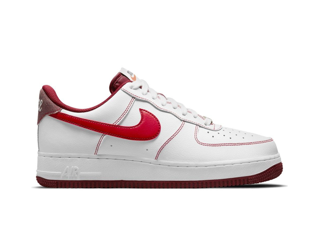 Nike Air Force 1 07 White University Red-Nike-pikastore.cz
