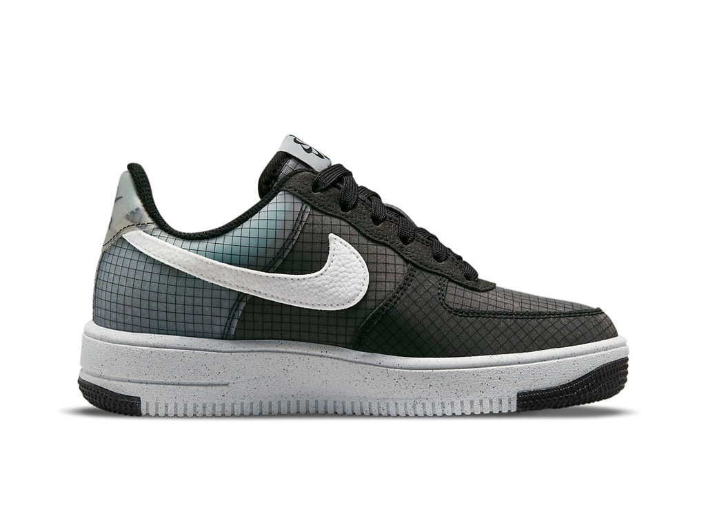 Nike Air Force 1 Crater GS Move To Zero - Black White-Nike-pikastore.cz