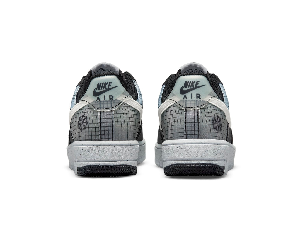 Nike Air Force 1 Crater GS Move To Zero - Black White-Nike-pikastore.cz