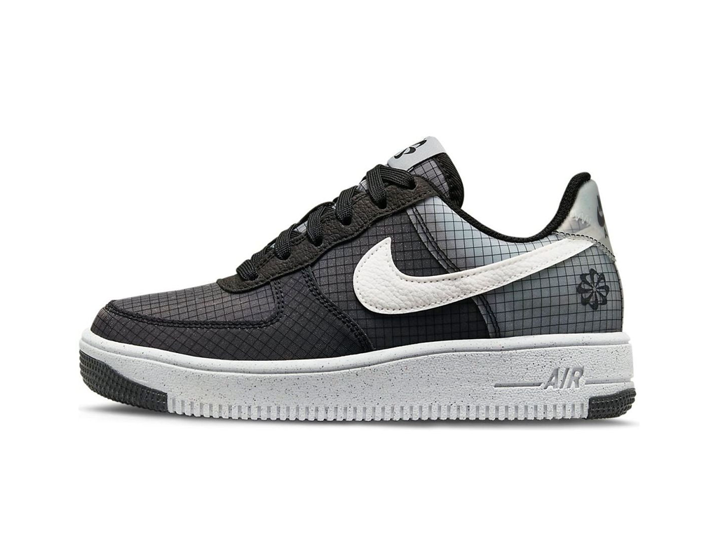Nike Air Force 1 Crater GS Move To Zero - Black White-Nike-pikastore.cz