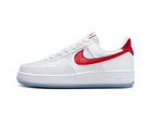 Nike Air Force 1 Low '07 Satin White Varsity Red (Women's)-sneakers-Nike-pikastore.cz