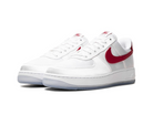 Nike Air Force 1 Low '07 Satin White Varsity Red (Women's)-sneakers-Nike-pikastore.cz