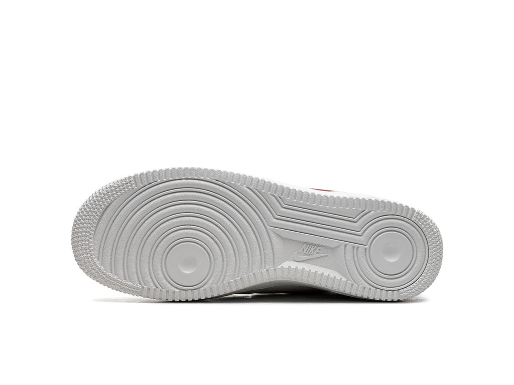 air force 1 orange bottom