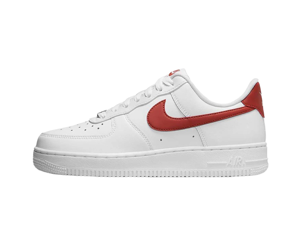 Nike Wmns Air Force 1 07 Rugged Orange – tenisky, bílá