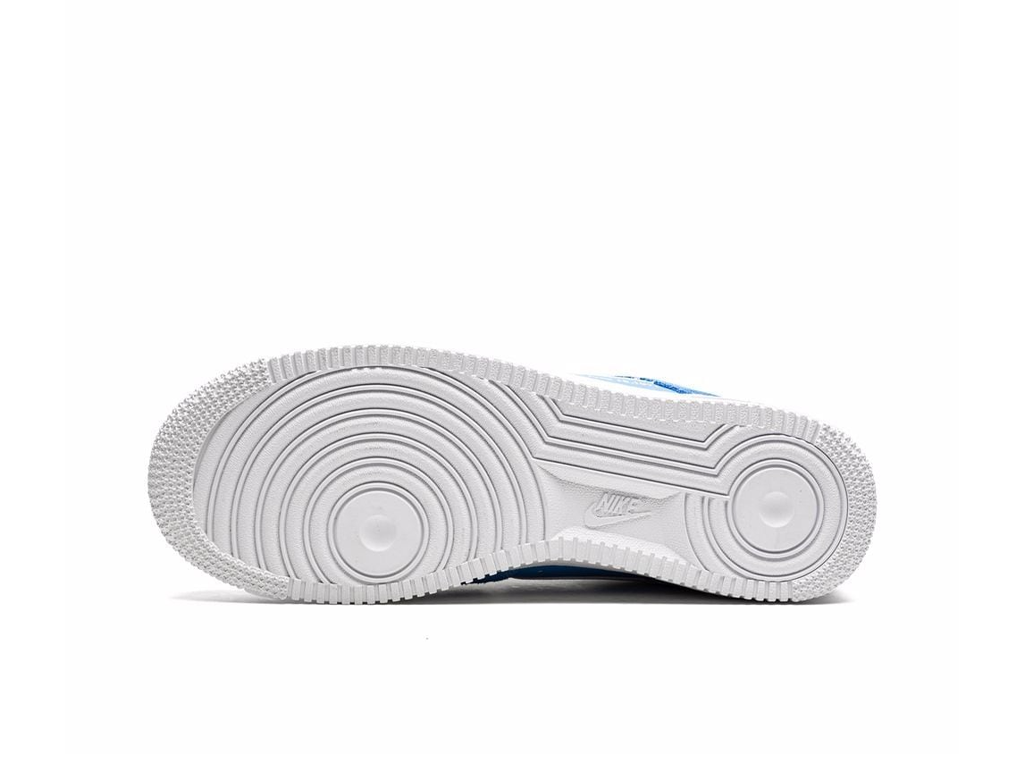 nike air force 1 low first use white university blue