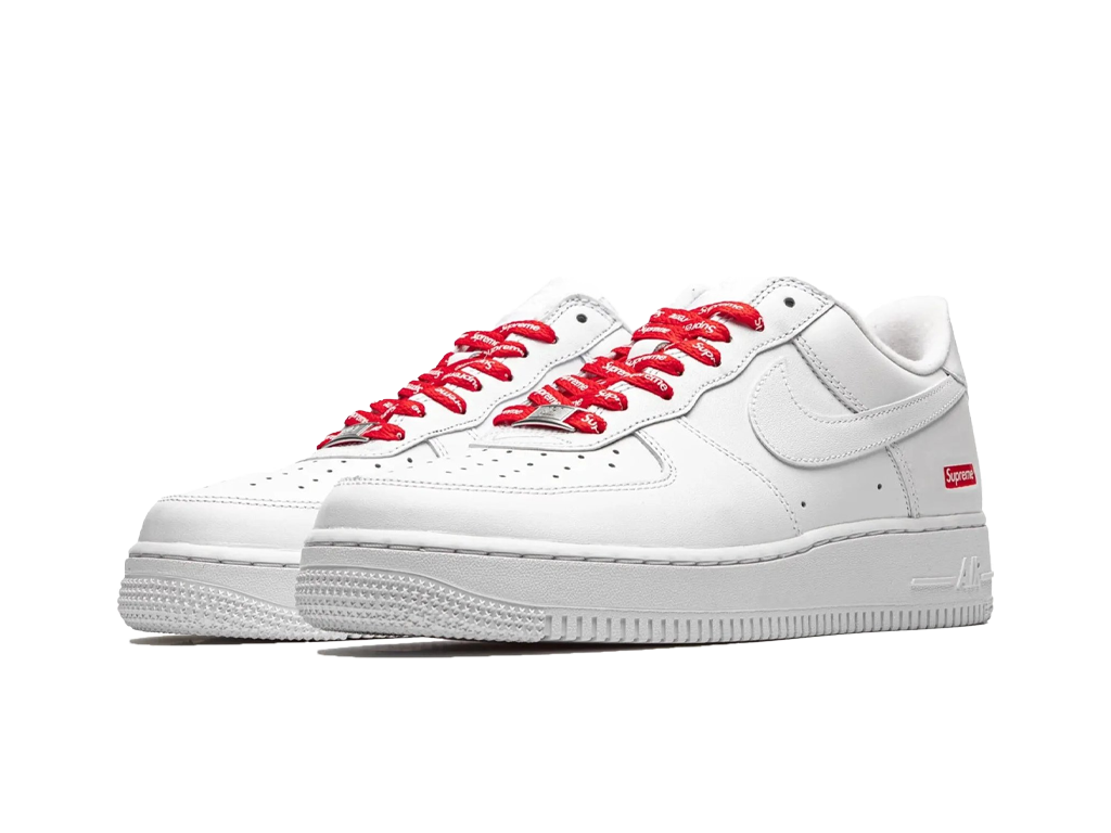 Nike Air Force 1 Low Supreme White-sneakers-Nike-pikastore.cz