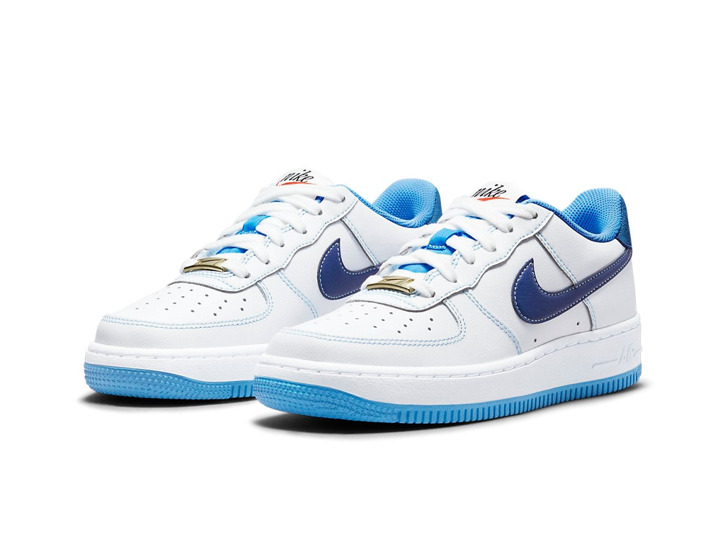Nike Air Force 1 S50 GS White University Blue-Nike-pikastore.cz