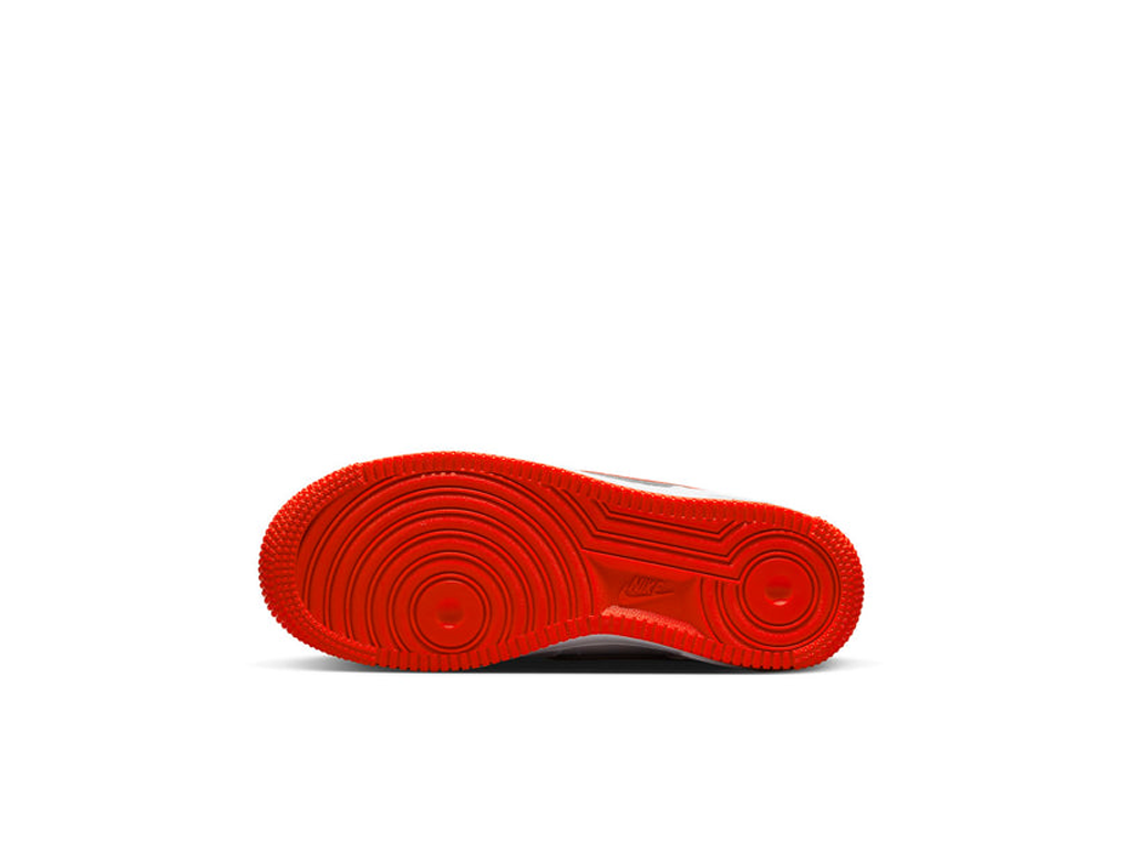 Nike Air Force 1 SE GS Mini Swoosh - White Habanero Red-Nike-pikastore.cz
