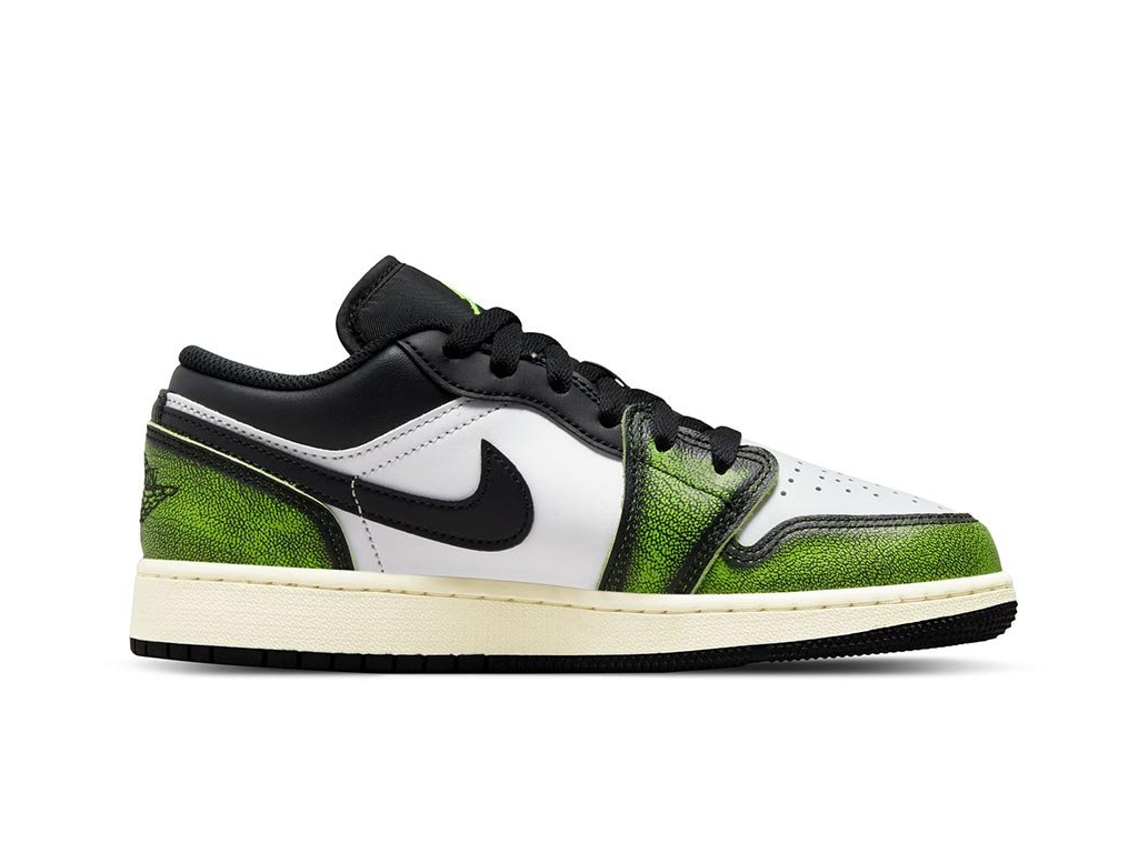 Nike Air Jordan 1 Low SE GS Wear-Away - Electric Green-Air Jordan-pikastore.cz