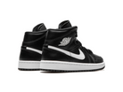 Nike Air Jordan 1 Mid Black White-Air Jordan-pikastore.cz