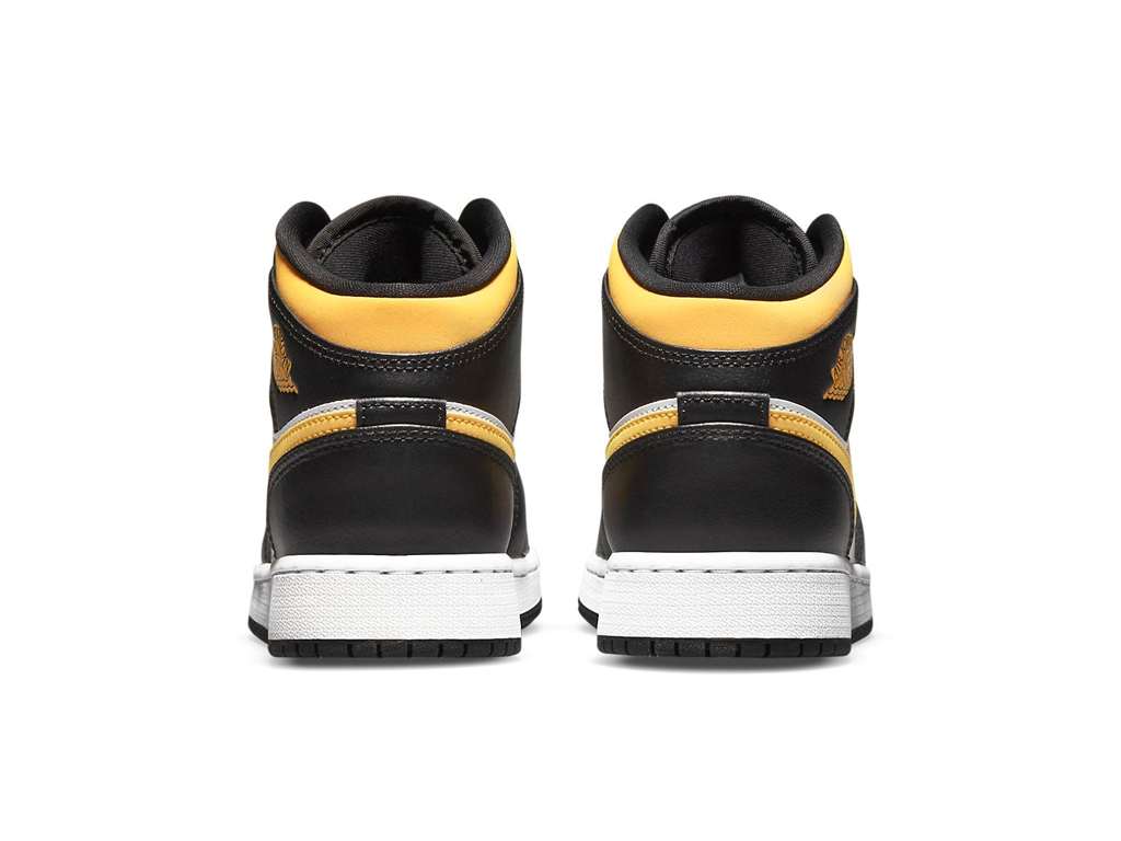 Nike Air Jordan 1 Mid GS Black University Gold-Air Jordan-pikastore.cz