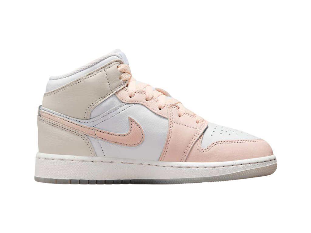 Nike Air Jordan 1 Mid GS Sail Guava Ice-Air Jordan-pikastore.cz