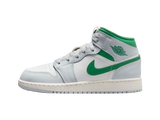 Nike Air Jordan 1 Mid GS Summit White Pine Green