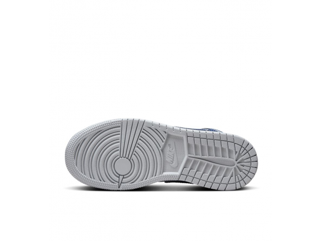 Nike Air Jordan 1 Mid GS Wolf Grey Midnight Navy-Air Jordan-pikastore.cz