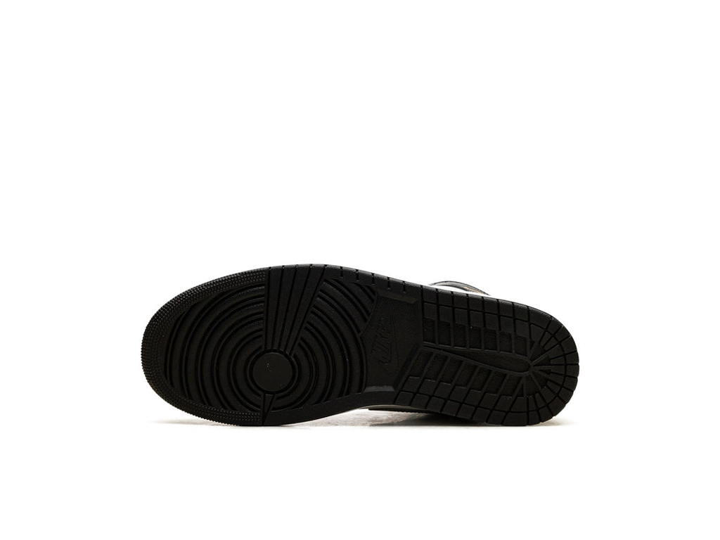 Nike Air Jordan 1 Mid SE Black White Metallic Silver-Air Jordan-pikastore.cz