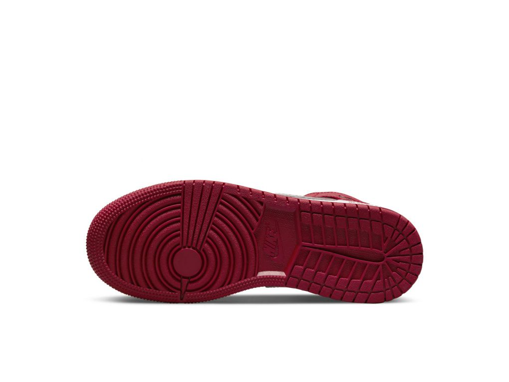 Nike Air Jordan 1 Mid SS GS Black + Red = Bred-Air Jordan-pikastore.cz