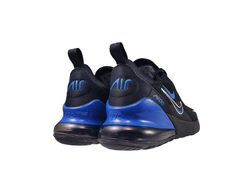 Nike Air Max 270 GS Multi-Swoosh - Black Dark Marina Blue-Nike-pikastore.cz