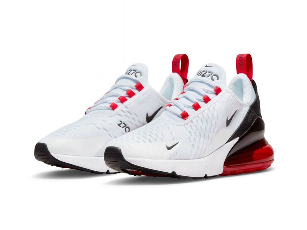 Nike Air Max 270 GS White Siren Red-Nike-pikastore.cz