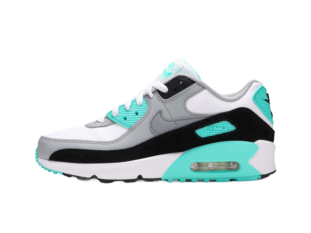 Nike Air Max 90 Leather GS Hyper Turquoise-Nike-pikastore.cz