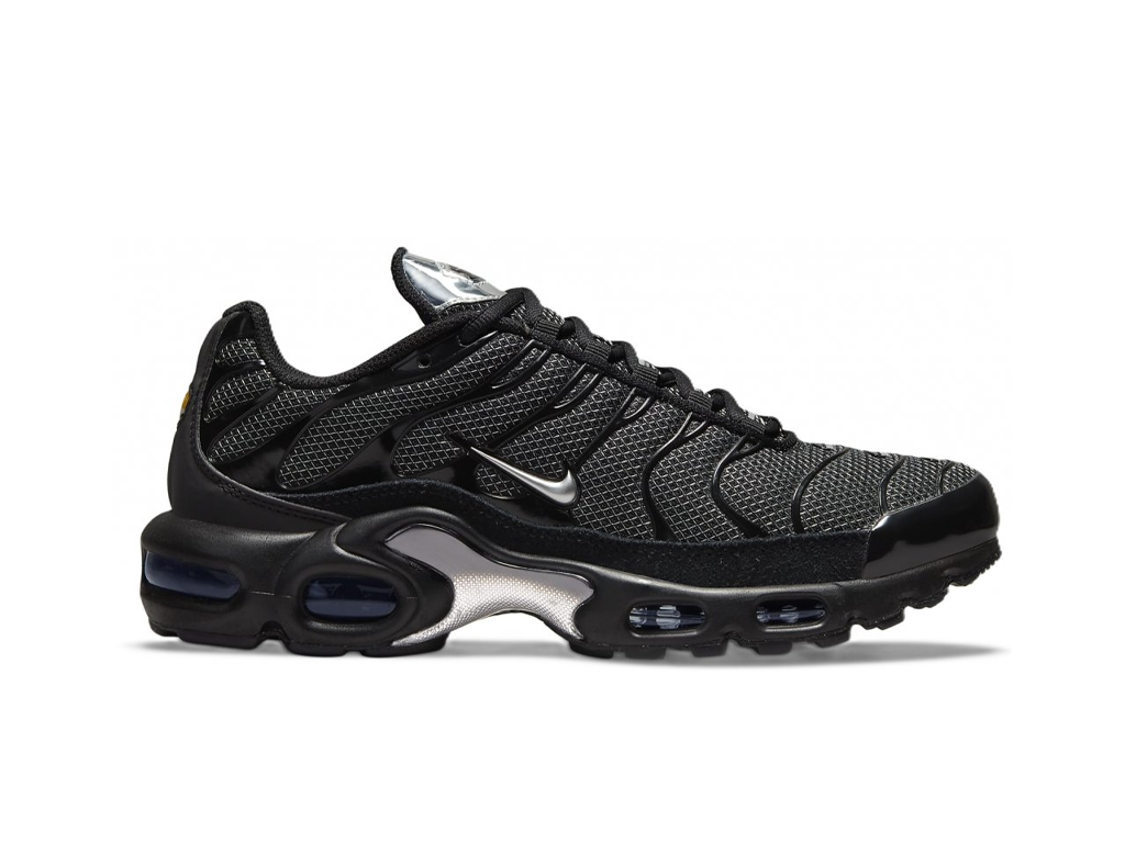 Nike Air Max Plus Black Suede Silver (Women's)-sneakers-Nike-pikastore.cz