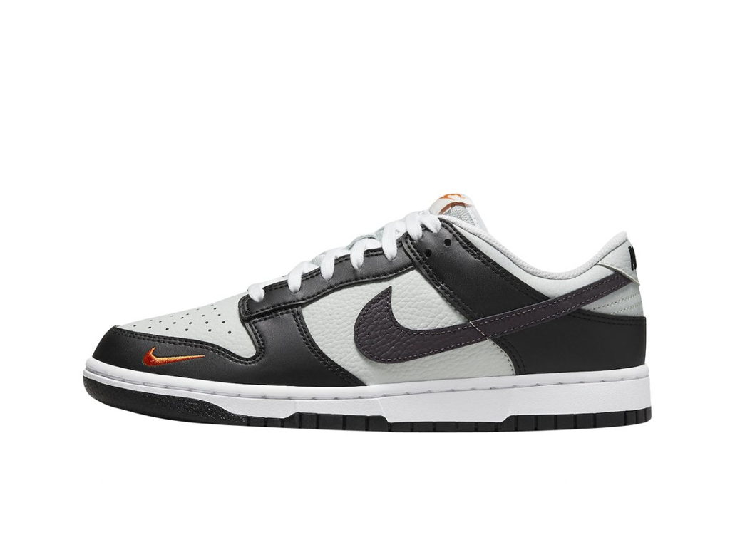 Nike Dunk Low Mini Swoosh - Black Total Orange-Nike-pikastore.cz