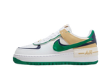 Nike Wmns Air Force 1 Shadow White Malachite Sesame 