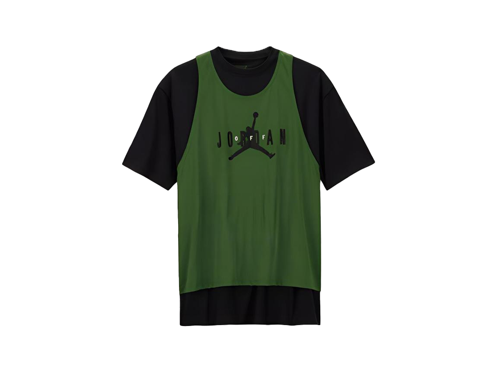 OFF-WHITE x Jordan Top Green/Black-Jordan-pikastore.cz