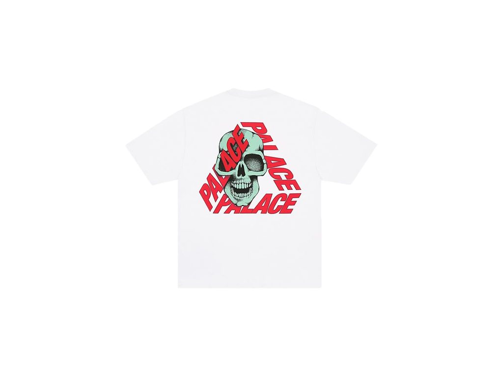 Palace P3 Skull T-Shirt White