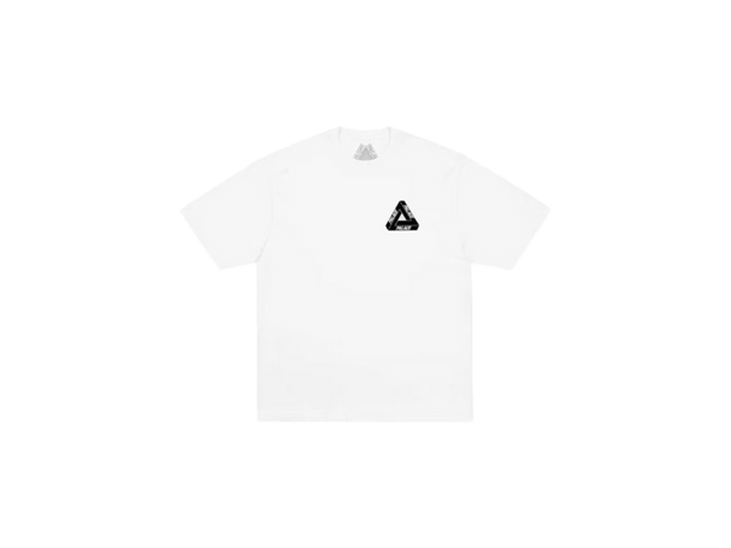 Palace Tri-Vex T-Shirt White/Pink-Palace-pikastore.cz