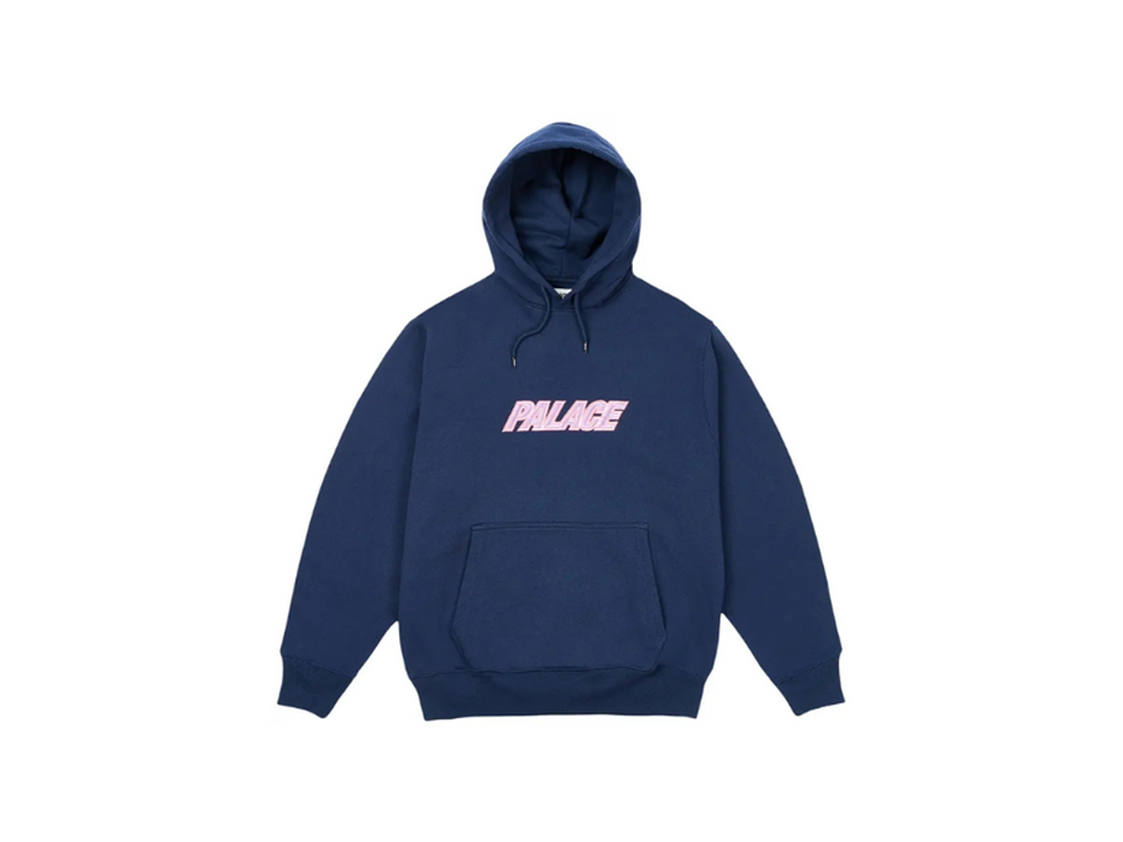 Palace Font Hood Navy-Palace-pikastore.cz