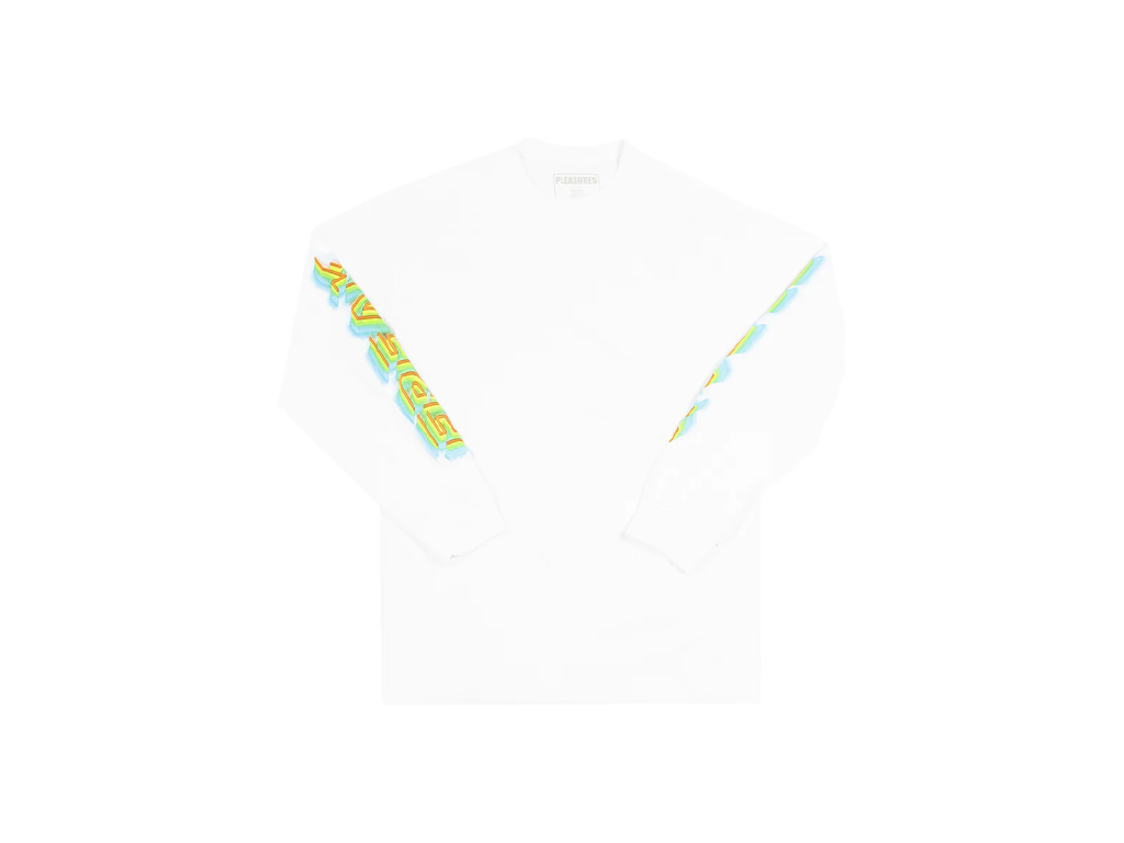 Pleasures Freak Longsleeve Tee White