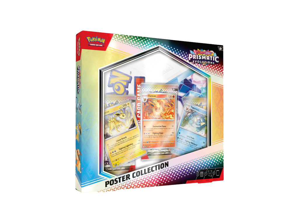 Pokemon Scarlet Violet Prismatic Evolutions Poster Collection-Pokemon-pikastore.cz