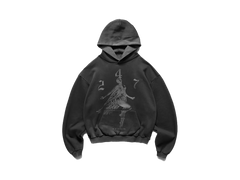 Represent 247 Fallen Angel Graphic Hoodie Vintage Black