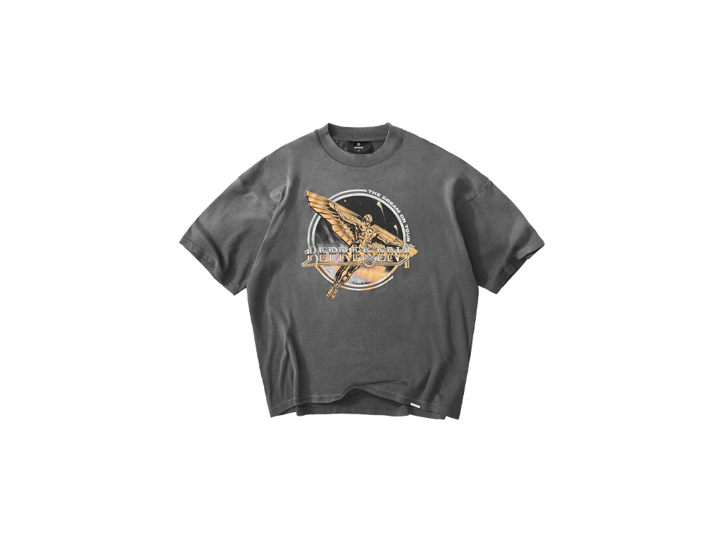 Represent Golden Tour T-Shirt Sun Fade Grey-Represent-pikastore.cz