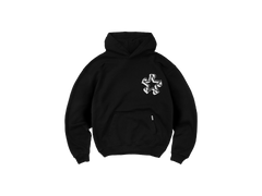 Represent Initial Star Hoodie Jet Black